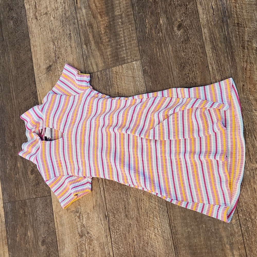 kids striped dress perfect for every day use.